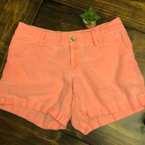 Lilly Pulitzer linen shorts